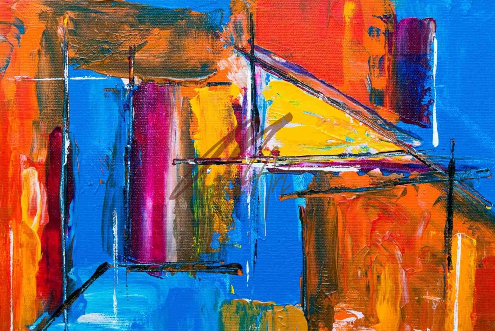 Abstract Painting Style as a Medium for Emotion Expression
