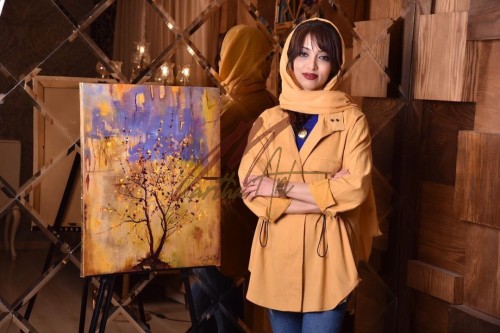 Golden autumn painting