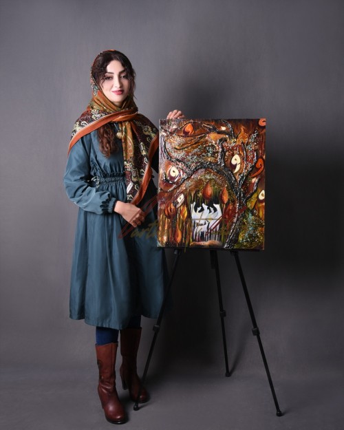 تابلو نقاشی دعا