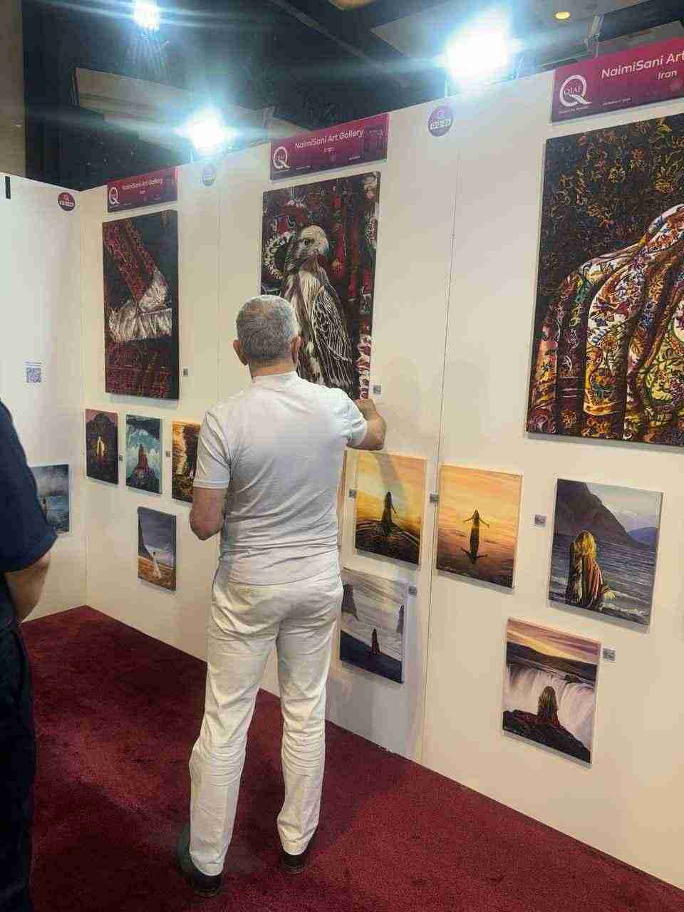 Martha Ghahraman at Qatar International Art Festival: Showcasing Her Latest Artworks