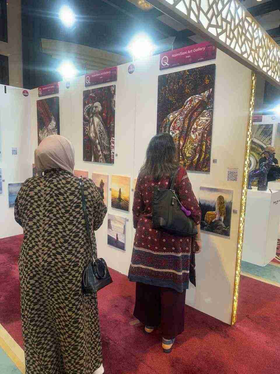 Martha Ghahraman at Qatar International Art Festival: Showcasing Her Latest Artworks